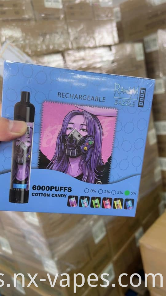 Fumot RandM Dazzle 6000